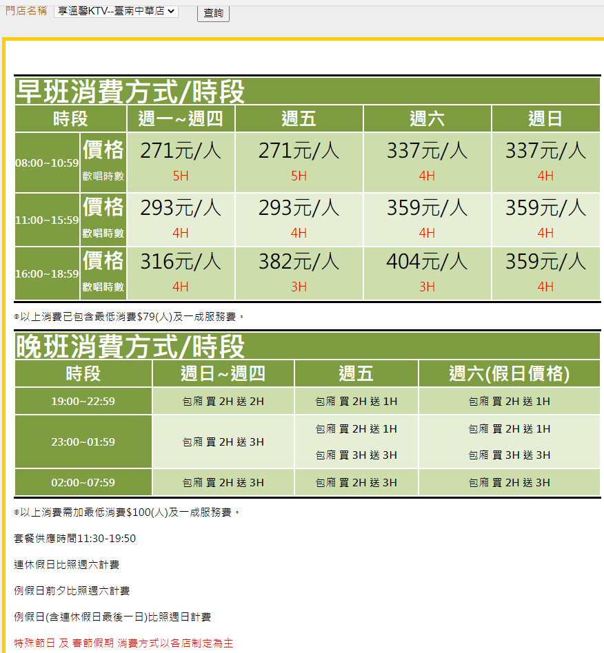 菜單 享溫馨ktv收費說明 2021年最新價目表 分店據點 享溫馨庭園式ktv 痴吃的玩